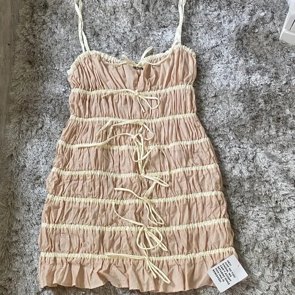 ASOS DESIGN tiered mini dress - Picture 3 of 4